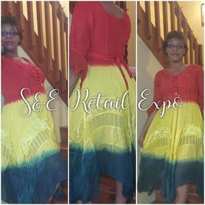 Rasta Handkerchief Dress